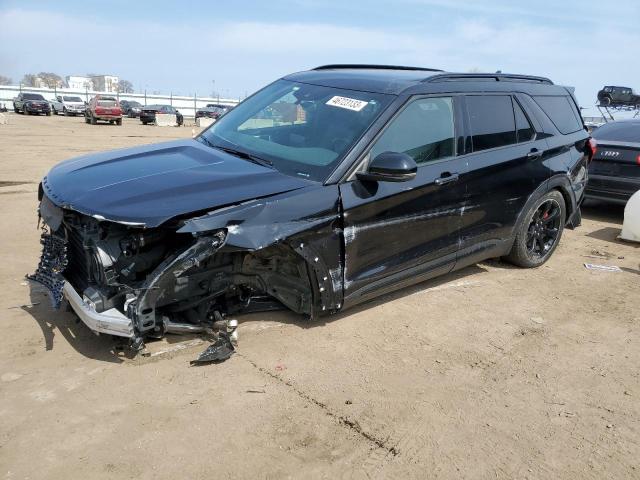 FORD EXPLORER S 2020 with VIN 1FM5K8GC5LGA07273 - Photo from auction