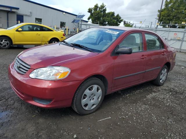 TOYOTA COROLLA CE 2004 with VIN 1NXBR32E34Z322389 - Photo from auction