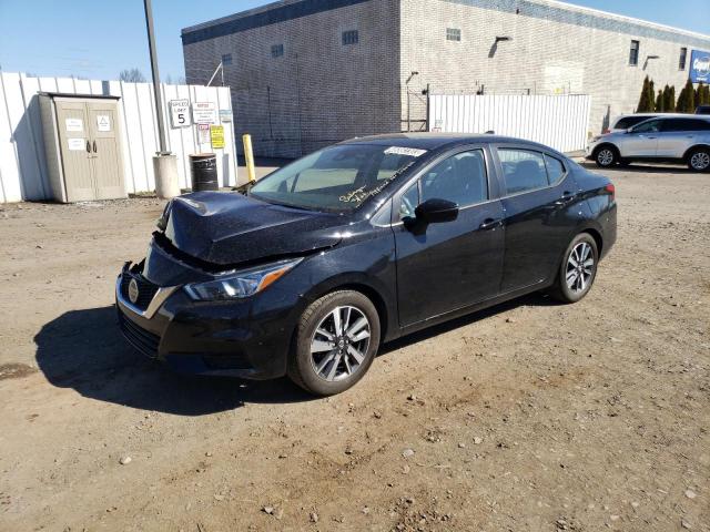 NISSAN VERSA SV 2021 with VIN 3N1CN8EV3ML887607 - Photo from auction