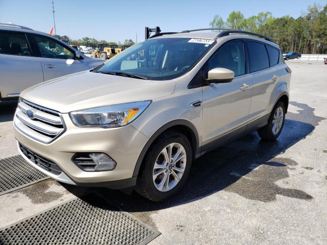 FORD ESCAPE SE 2018 with VIN 1FMCU0GD1JUB85935 - Photo from auction