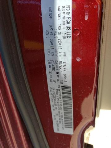 Photo 14 from auction – 2019 DODGE GRAND CARA with VIN 2C4RDGBG5KR603100