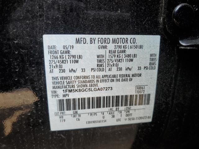 Photo 14 from auction – 2020 FORD EXPLORER S with VIN 1FM5K8GC5LGA07273