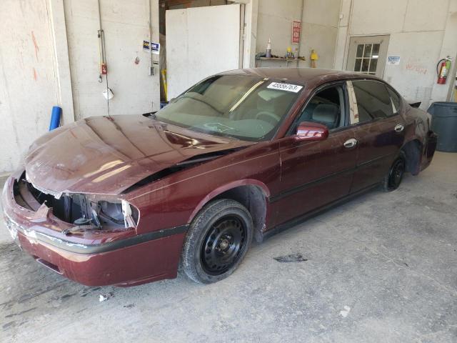 CHEVROLET IMPALA 2001 with VIN 2G1WF52E119358254 - Photo from auction