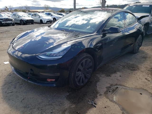 TESLA MODEL 3 2018 with VIN 5YJ3E1EA9JF018652 - Photo from auction