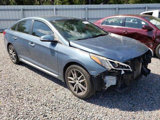 Photo 4 from auction – 2015 HYUNDAI SONATA SPO with VIN 5NPE34AB2FH192747