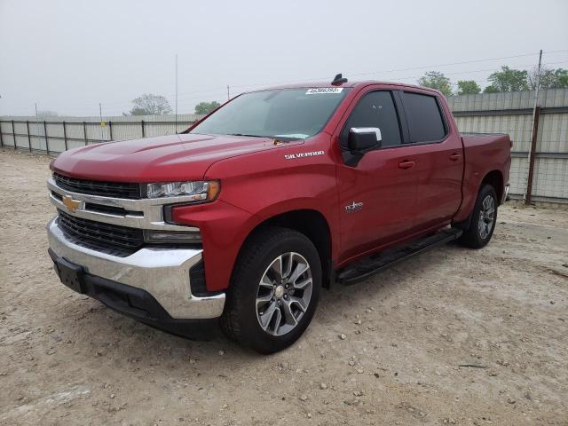 CHEVROLET SILVERADO 2021 with VIN 1GCPWCED5MZ236185 - Photo from auction
