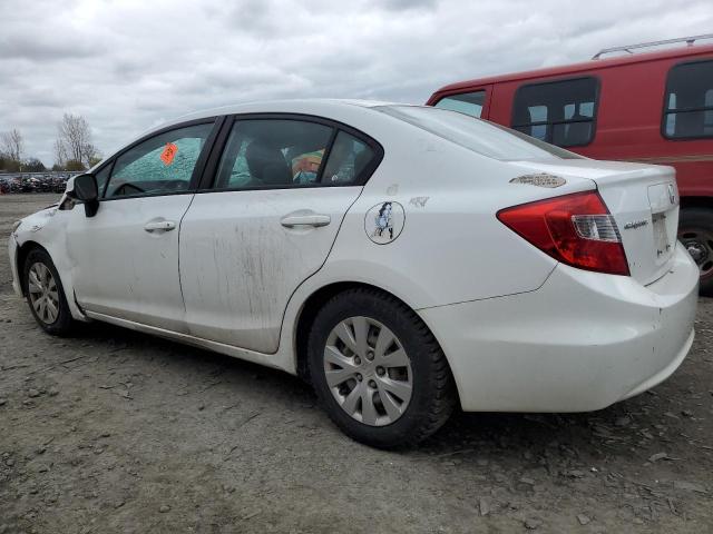 Photo 2 from auction – 2012 HONDA CIVIC LX with VIN 2HGFB2F56CH335199