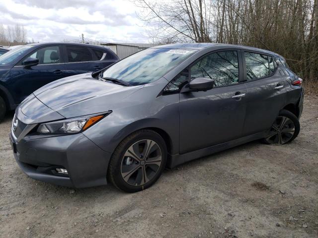 NISSAN LEAF SV 2022 with VIN 1N4AZ1CV8NC555491 - Photo from auction
