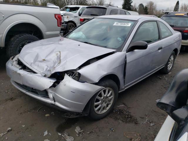 Photo 1 from auction – 2001 HONDA CIVIC HX with VIN 1HGEM22791L077659