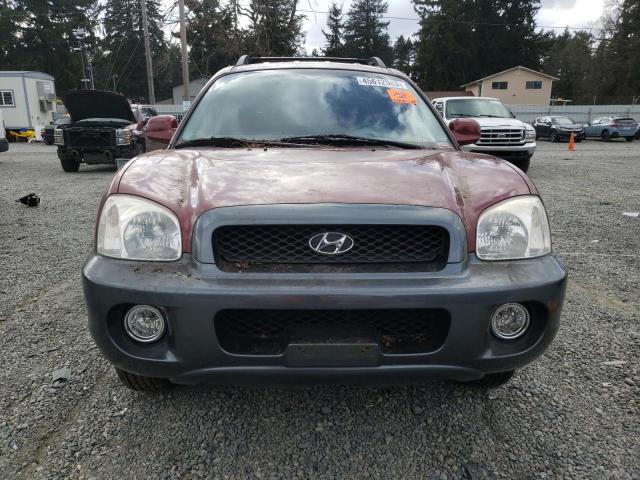 Photo 5 from auction – 2001 HYUNDAI SANTA FE G with VIN KM8SC83D81U030690