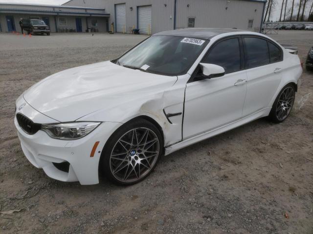 BMW M3 2017 with VIN WBS8M9C54H5G42377 - Photo from auction