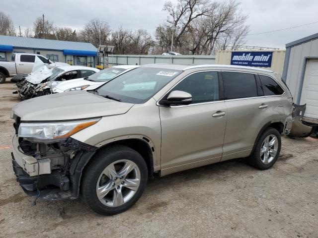 TOYOTA HIGHLANDER 2014 with VIN 5TDDKRFH8ES014617 - Photo from auction