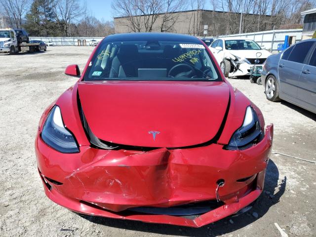 Photo 5 from auction – 2022 TESLA MODEL 3 with VIN 5YJ3E1EA0NF287872