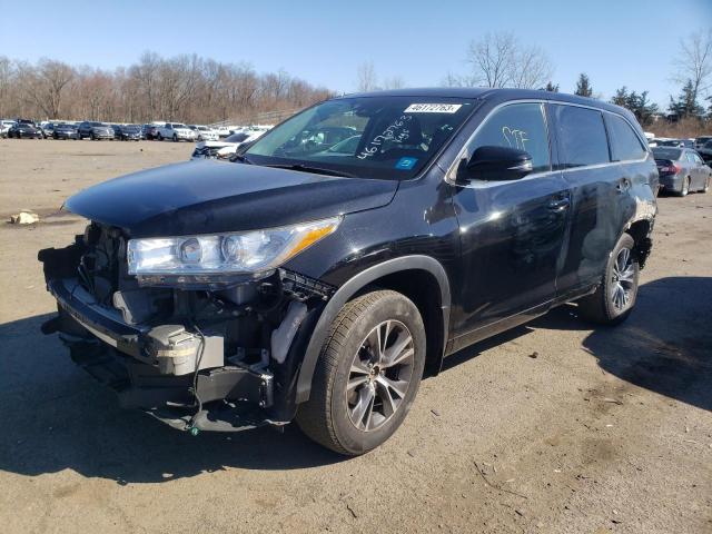 TOYOTA HIGHLANDER 2018 with VIN 5TDBZRFHXJS879571 - Photo from auction