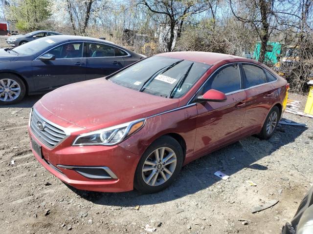 HYUNDAI SONATA SE 2016 with VIN 5NPE24AF8GH271492 - Photo from auction