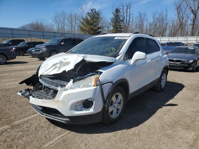 CHEVROLET TRAX 1LT 2016 with VIN 3GNCJLSB8GL257390 - Photo from auction