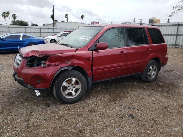 HONDA PILOT EX 2006 with VIN 5FNYF28516B002380 - Photo from auction