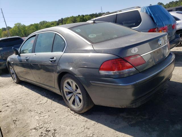 Photo 2 from auction – 2007 BMW 750 with VIN WBAHN83547DT72189