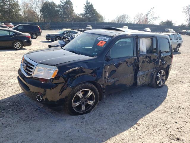 HONDA PILOT SE 2015 with VIN 5FNYF4H30FB075153 - Photo from auction