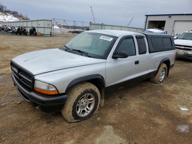 DODGE DAKOTA SXT 2004 with VIN 1D7GL12K34S634722 - Photo from auction