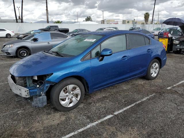 HONDA CIVIC LX 2013 with VIN 19XFB2F58DE264387 - Photo from auction