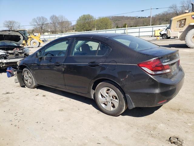 Photo 2 from auction – 2013 HONDA CIVIC LX with VIN 19XFB2F51DE047571
