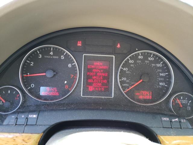 Photo 9 from auction – 2006 AUDI A4 3.2 QUA with VIN WAUDH78E46A227355