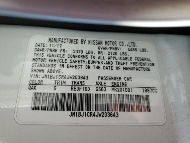 Photo 14 from auction – 2018 NISSAN ROGUE with VIN JN1BJ1CR4JW203643