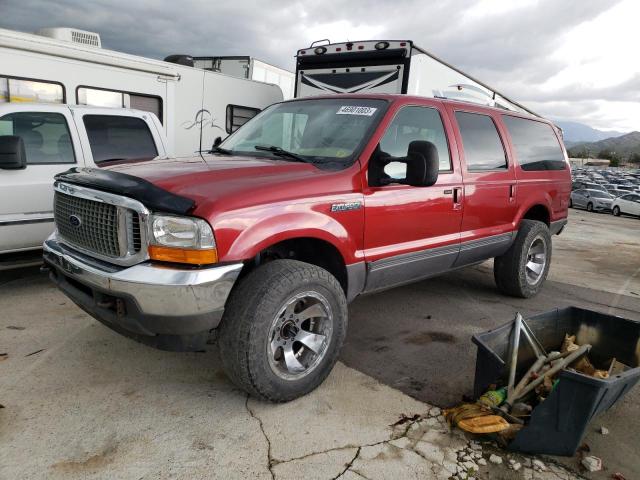 FORD EXCURSION 2001 with VIN 1FMSU41FX1EC87922 - Photo from auction
