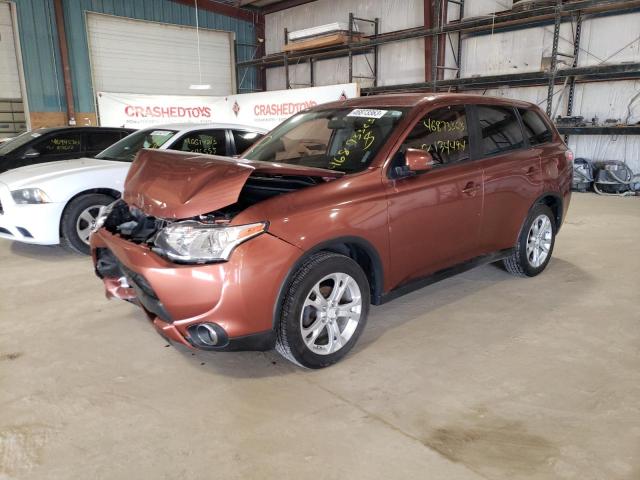 MITSUBISHI OUTLANDER 2015 with VIN JA4AD3A38FZ004895 - Photo from auction