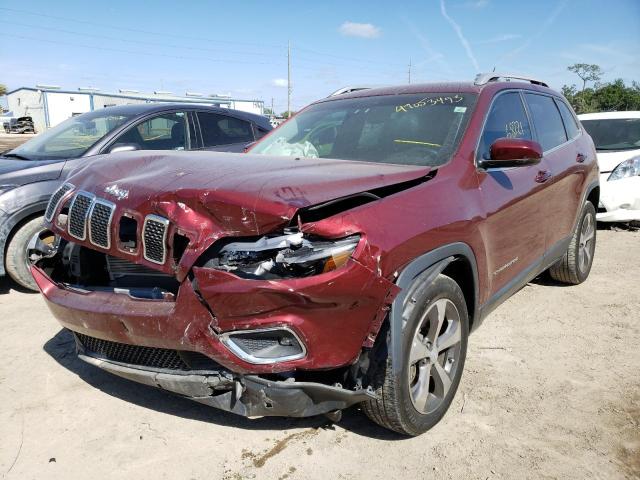JEEP CHEROKEE L 2019 with VIN 1C4PJLDB1KD346336 - Photo from auction