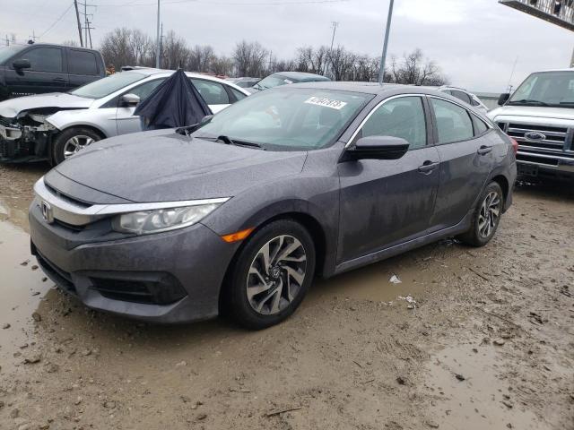 HONDA CIVIC EX 2017 with VIN 19XFC2F7XHE016047 - Photo from auction
