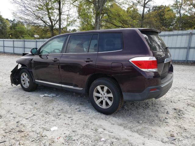 Photo 2 from auction – 2012 TOYOTA HIGHLANDER with VIN 5TDBK3EHXCS138343