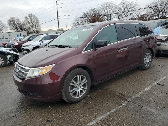 HONDA ODYSSEY EX 2012 with VIN 5FNRL5H62CB139508 - Photo from auction