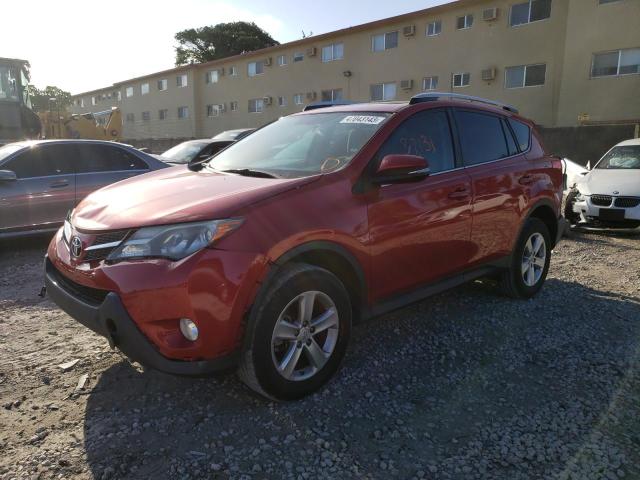 TOYOTA RAV4 XLE 2014 with VIN 2T3WFREV8EW090955 - Photo from auction