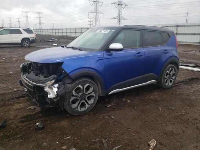 KIA SOUL LX 2020 with VIN KNDJ23AUXL7039546 - Photo from auction