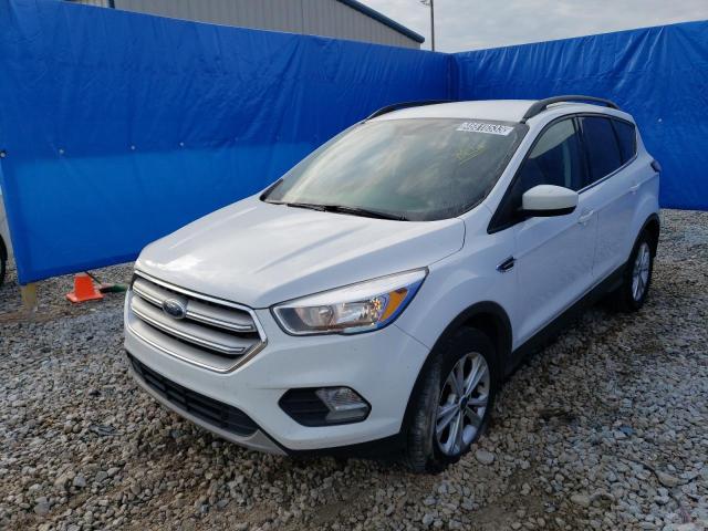 FORD ESCAPE SE 2018 with VIN 1FMCU0GD6JUC88249 - Photo from auction