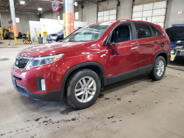 KIA SORENTO LX 2014 with VIN 5XYKTDA79EG504423 - Photo from auction