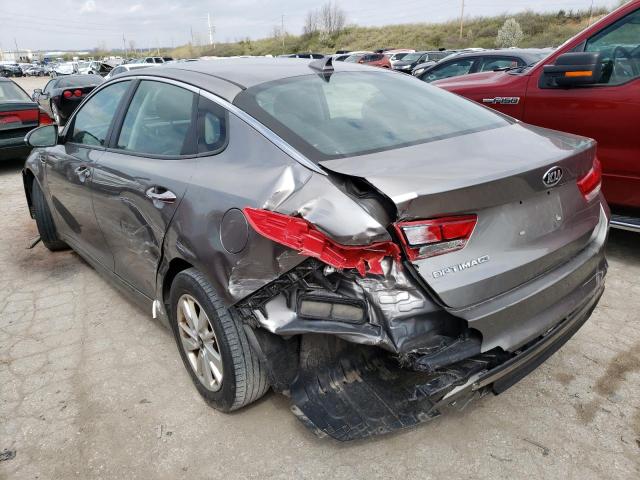 Photo 2 from auction – 2016 KIA OPTIMA LX with VIN 5XXGT4L33GG107507