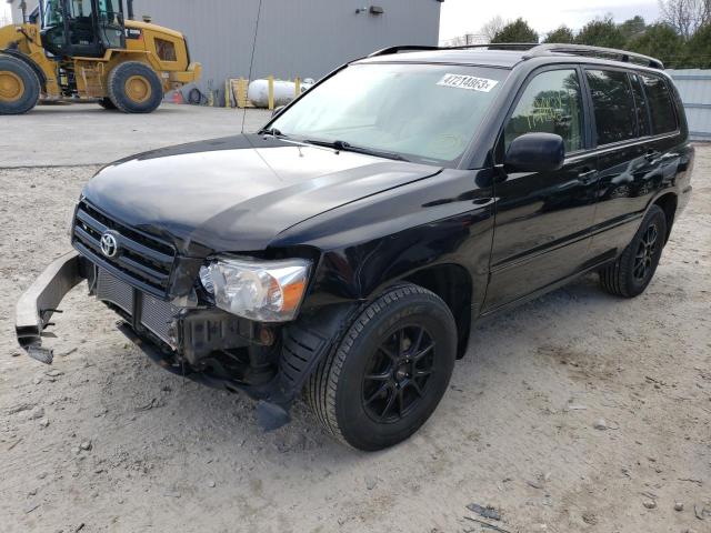 TOYOTA HIGHLANDER 2006 with VIN JTEHD21A760044950 - Photo from auction