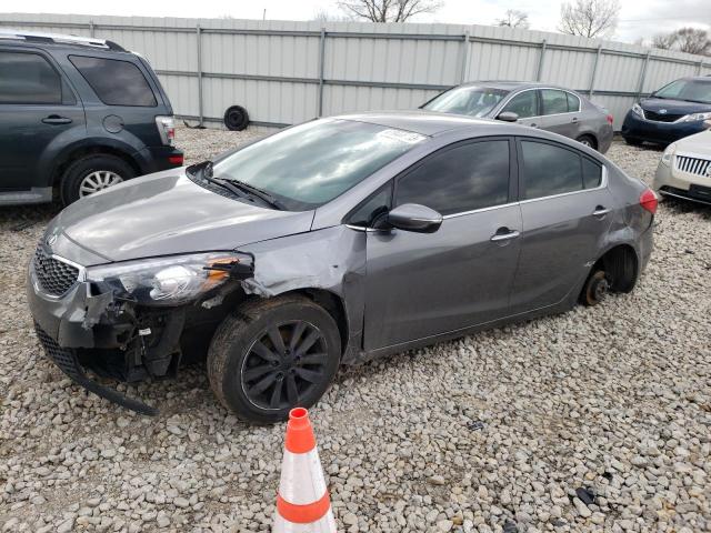 KIA FORTE EX 2015 with VIN KNAFX4A89F5290152 - Photo from auction
