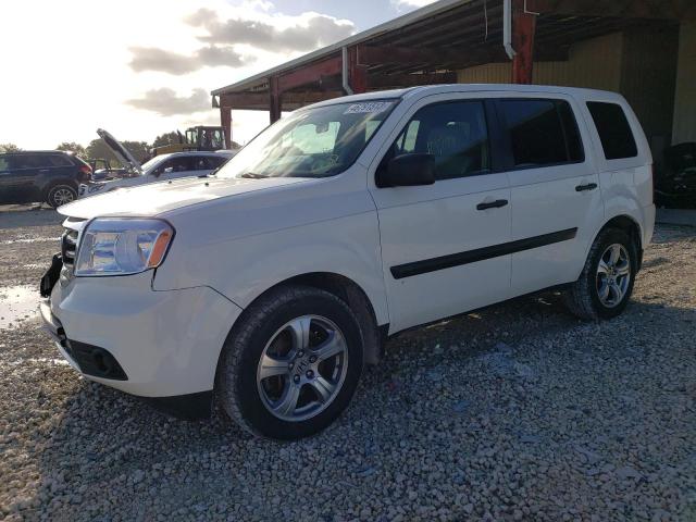 Photo 1 from auction – 2013 HONDA PILOT LX with VIN 5FNYF3H26DB043791