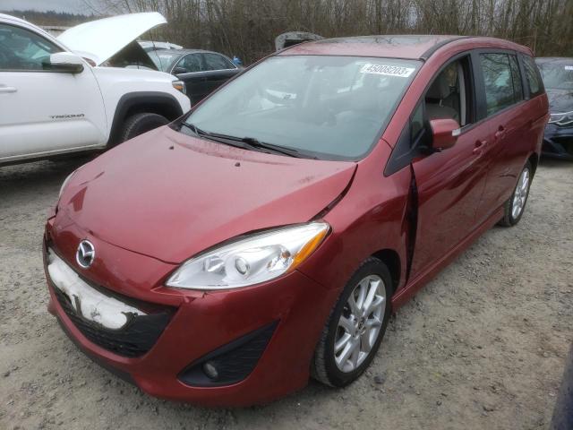 MAZDA 5 2013 with VIN JM1CW2DL4D0159444 - Photo from auction