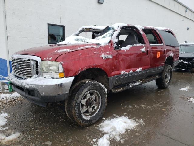 FORD EXCURSION 2002 with VIN 1FMSU41F02EC93455 - Photo from auction