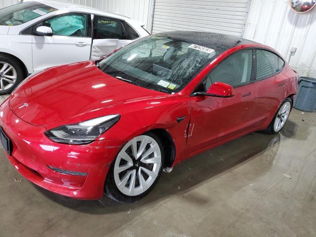 TESLA MODEL 3 2022 with VIN 5YJ3E1EA4NF289141 - Photo from auction