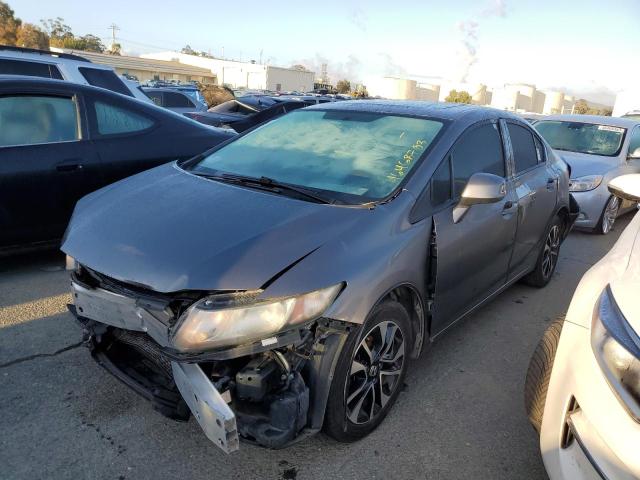 HONDA CIVIC EX 2013 with VIN 19XFB2F83DE259916 - Photo from auction