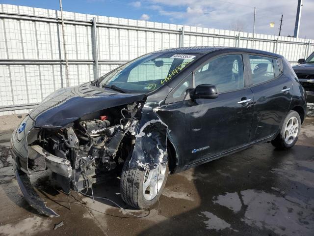 NISSAN LEAF S 2013 with VIN 1N4AZ0CP1DC421061 - Photo from auction