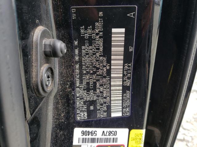 Photo 14 from auction – 2014 TOYOTA SIENNA XLE with VIN 5TDDK3DC6ES076781