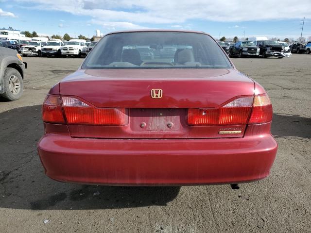 Photo 6 from auction – 2000 HONDA ACCORD with VIN JHMCG5676YC019512