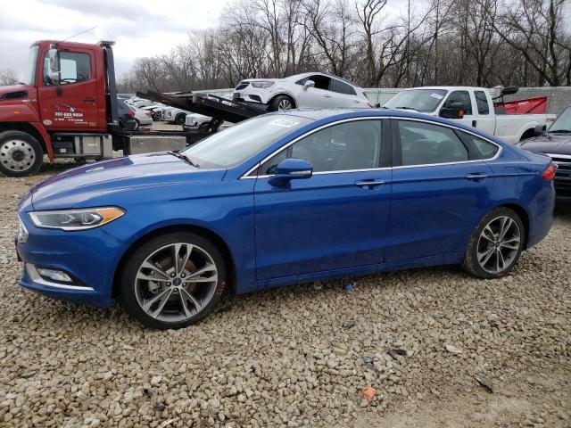 FORD FUSION TIT 2017 with VIN 3FA6P0K93HR290995 - Photo from auction